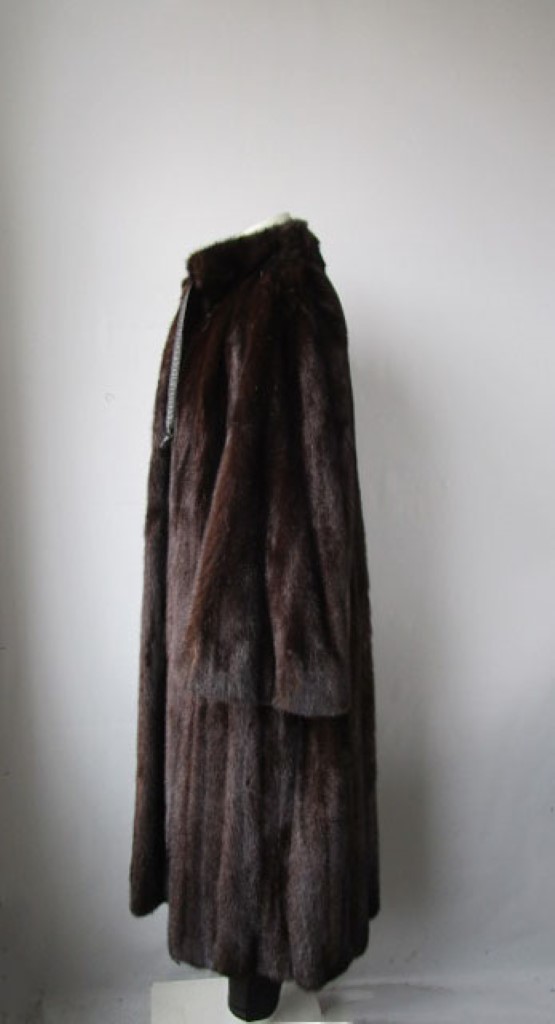 Mink Fur Coat Jacket MINT+ Mahogany Women's 10 - Image 3