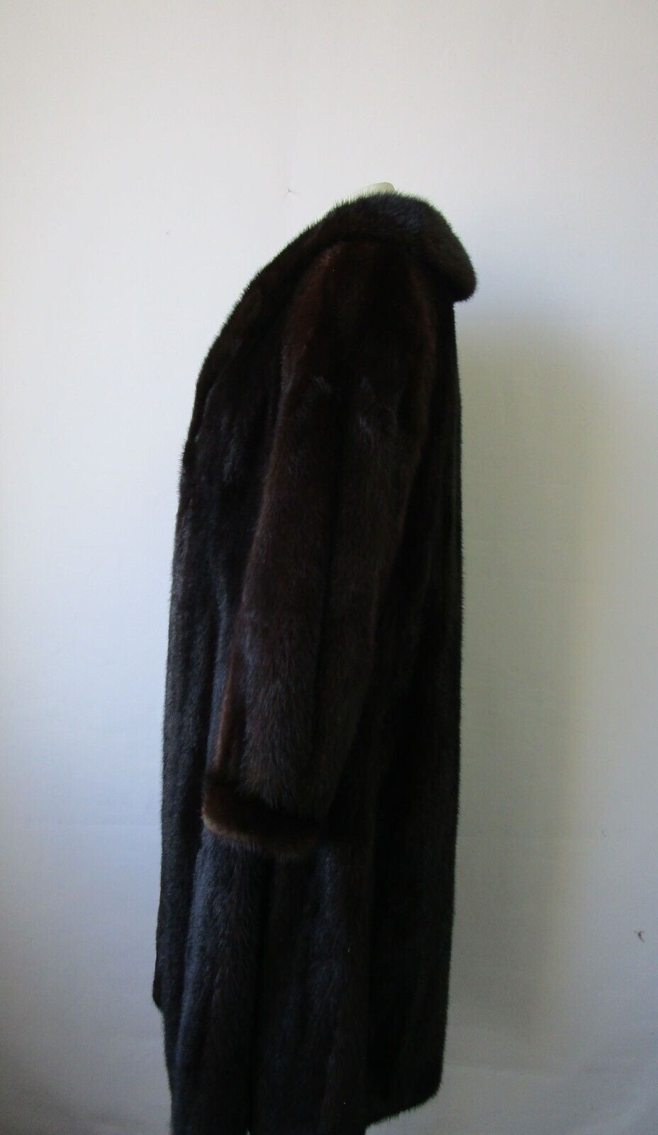 Dark Ranch Mink Fur Coat MINT Women's 10/12 M - Image 5
