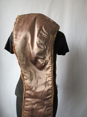 Reddish Mink Fur Stole Wrap Cape Wedding MINT - Image 5