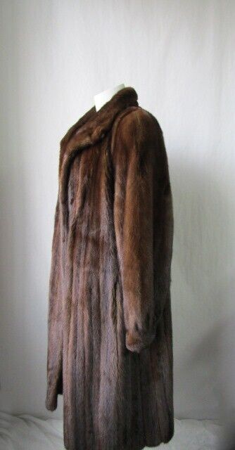 Mink Fur Coat MINT+Demi-Buff Women's 12/14 - Image 4