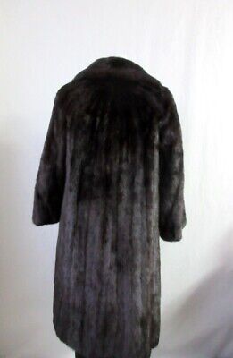 Mink Fur Coat MINT+ Dark Ranch Women's 8 - Image 4