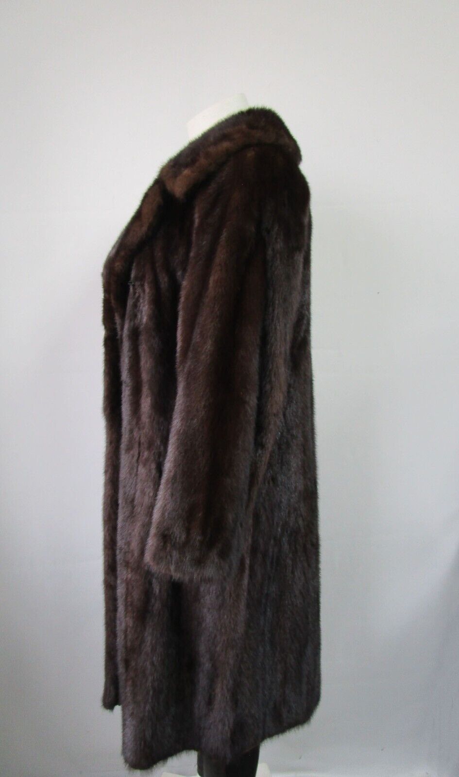 Mink Fur Coat MINT+ Women's 4 Dark Pastel - Image 3