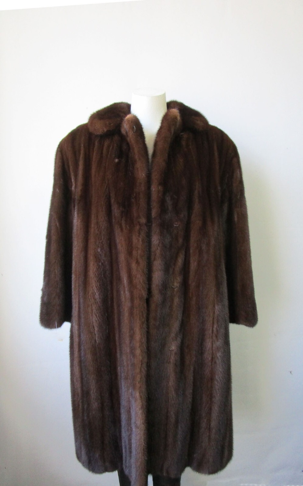 Demi-Buff Mink Fur Coat Jacket MINT+ Women's Sz 12 M - Image 2