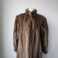 Women's Sz 10 MINT+ Blue Iris Mink Fur Coat Jacket CLEARANCE SALE! 💰