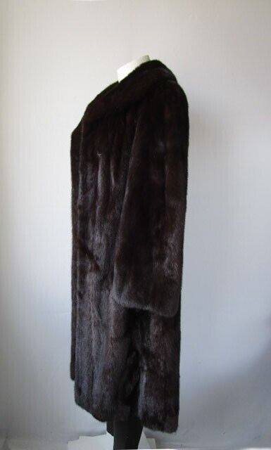 Mink Fur Coat MINT Women's 4/6 Dark Ranch - Image 5