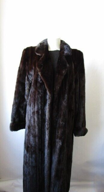 Mink Fur Coat MINT Dark Ranch FEMALE Women's 8 - Image 4