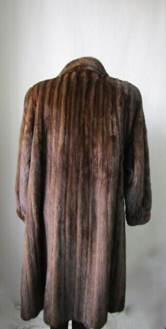 Mink Fur Coat MINT+Demi-Buff Women's 12/14 - Image 5
