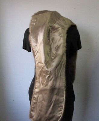 Mink Fur Shawl Stole Wrap Cape Wedding MINT - Image 5