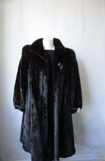 Mink Fur Coat Jacket MINT+ Sz 10/12 Women's - Image 3
