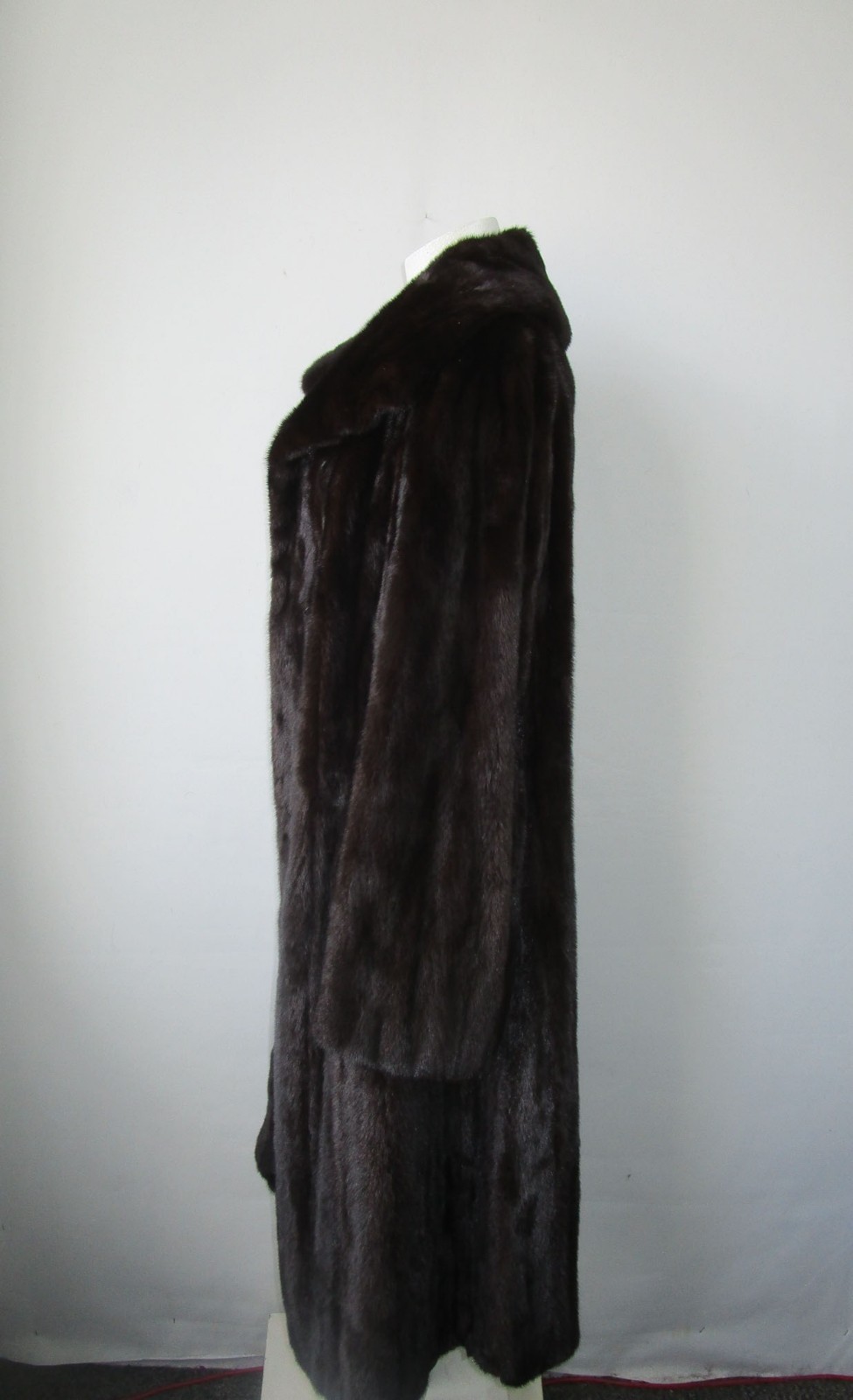 Dark Ranch Mink Fur Coat Jacket Women's 10 Mint - Image 5