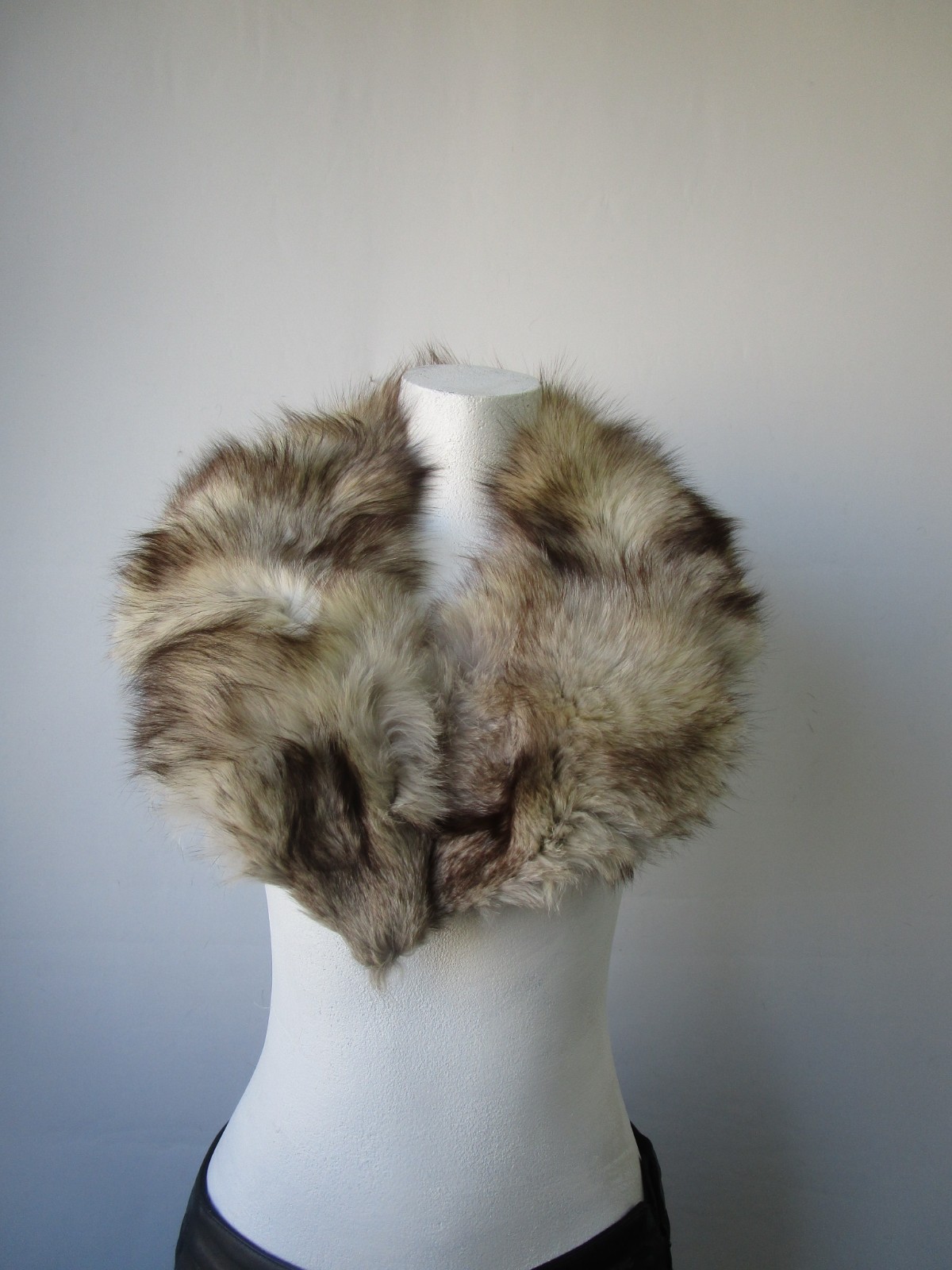 Women's Fox Fur Collar Coat Raincoat Detachable MINT+