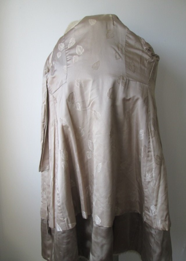 Pastel Brown Cross Pearl Mink Fur Coat MINT Women's Sz 6 - Image 5