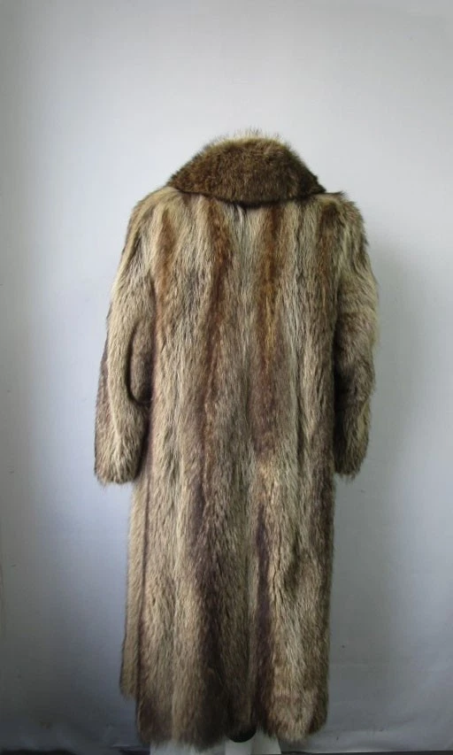 Women's Sz 2/4 Raccoon Fur Jacket Coat VG+ SALE Woman - Image 5