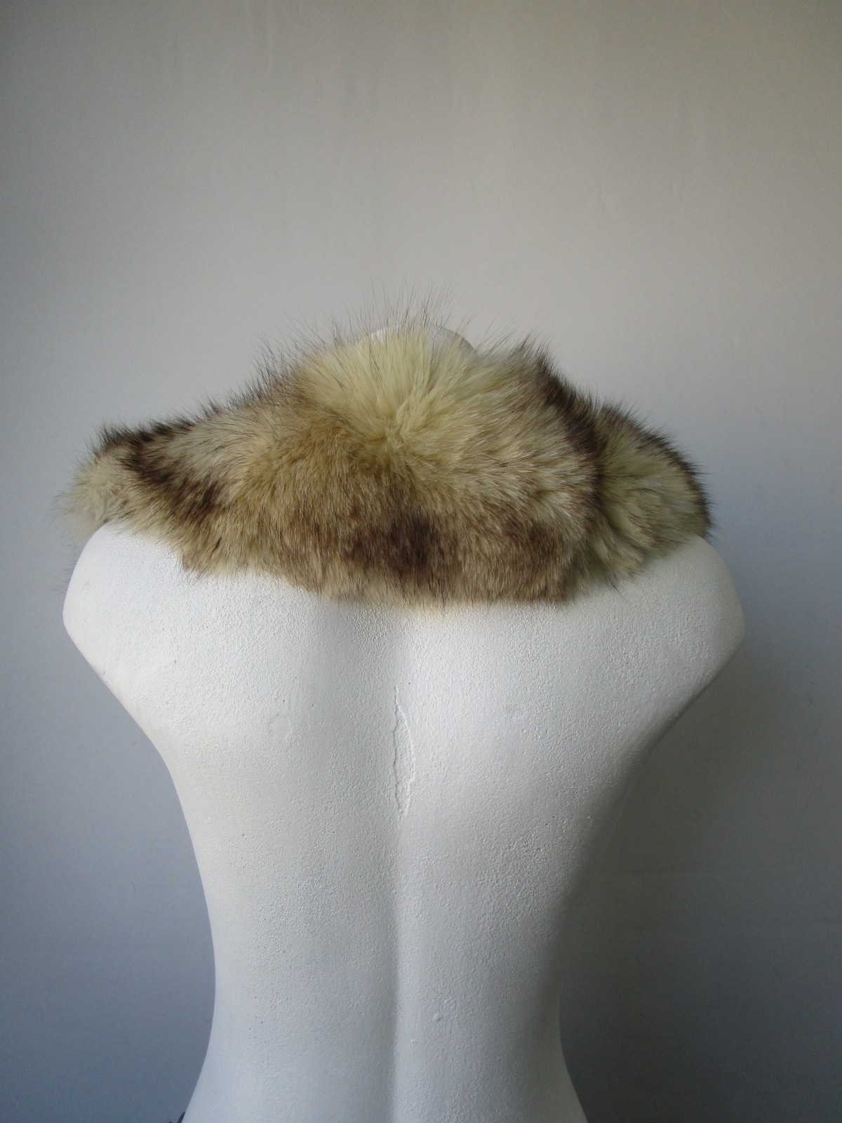 Women's Fox Fur Collar Coat Raincoat Detachable MINT+ - Image 2