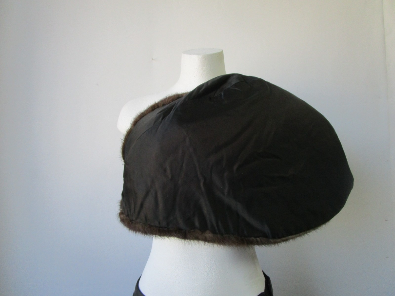 Women's Real Mink Fur Stole Shawl, Wrap MINT+ Large WEDDING - Image 5