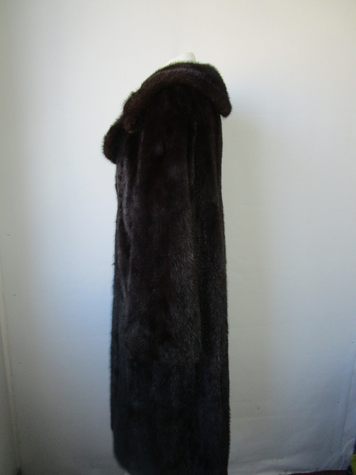 Dark Ranch Mink Fur Coat Jacket MINT+ Women's Sz 10 - Image 4