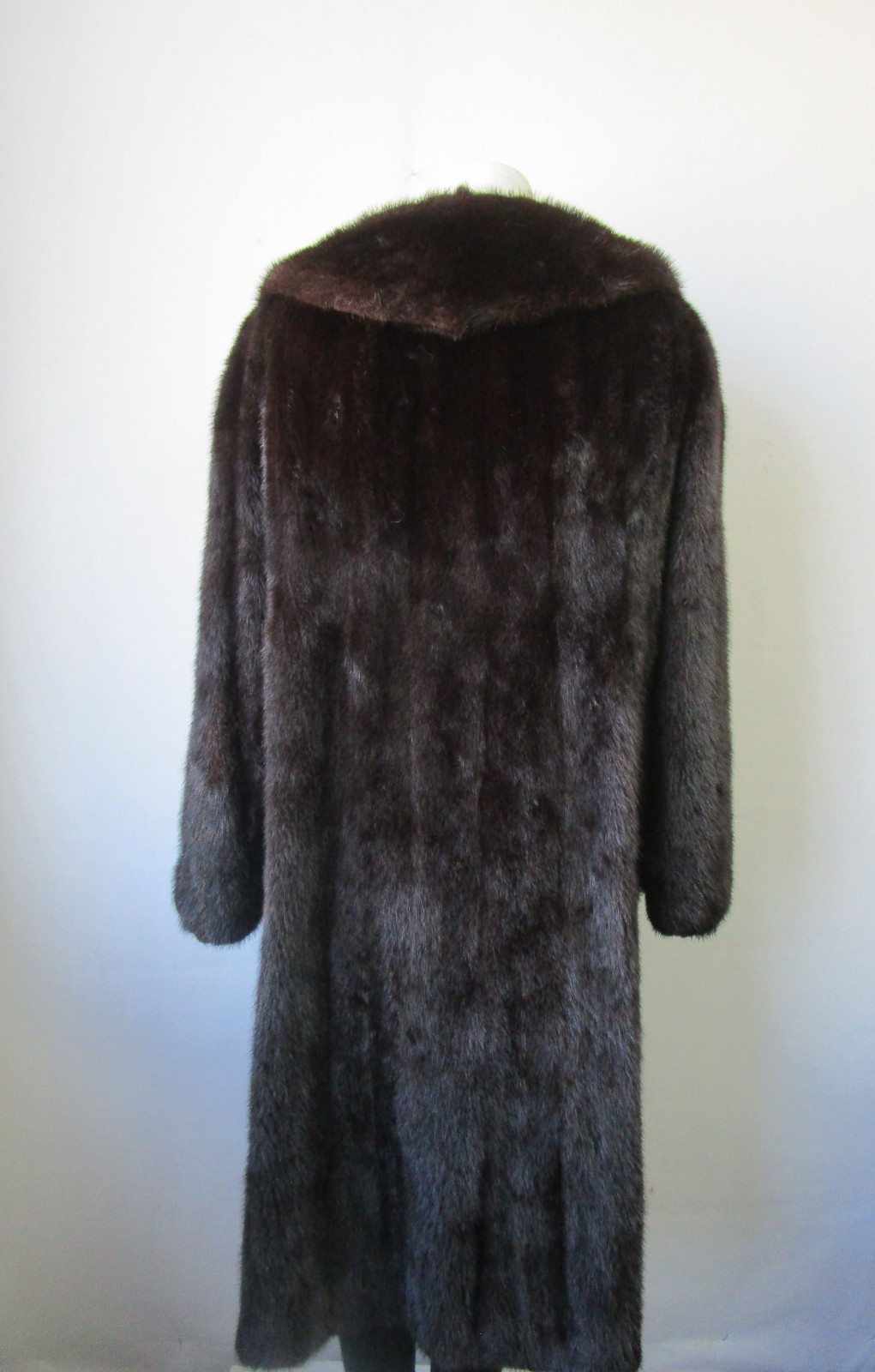 Dark Ranch Mink Fur Coat Jacket MINT+ Women's Sz 10 - Image 5