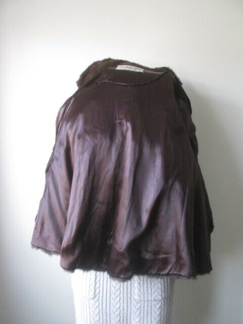 Women's Squirrel Fur Jacket Bolero Cape Mint - Image 4