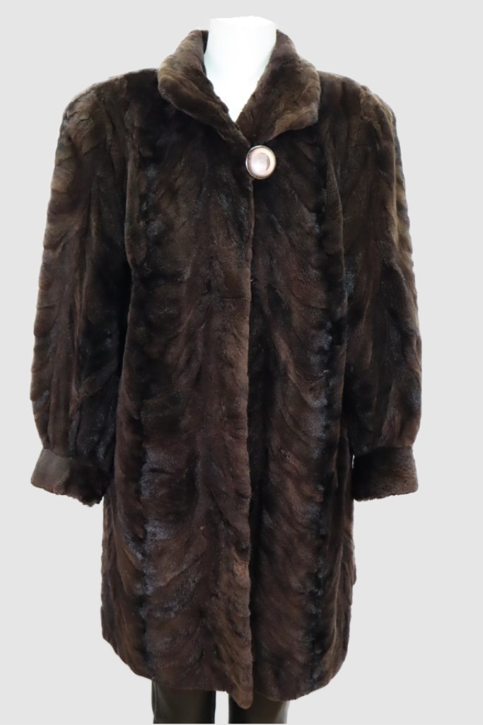 Sheared Mink Fur Coat Jacket MINT+ Women's Sz 10