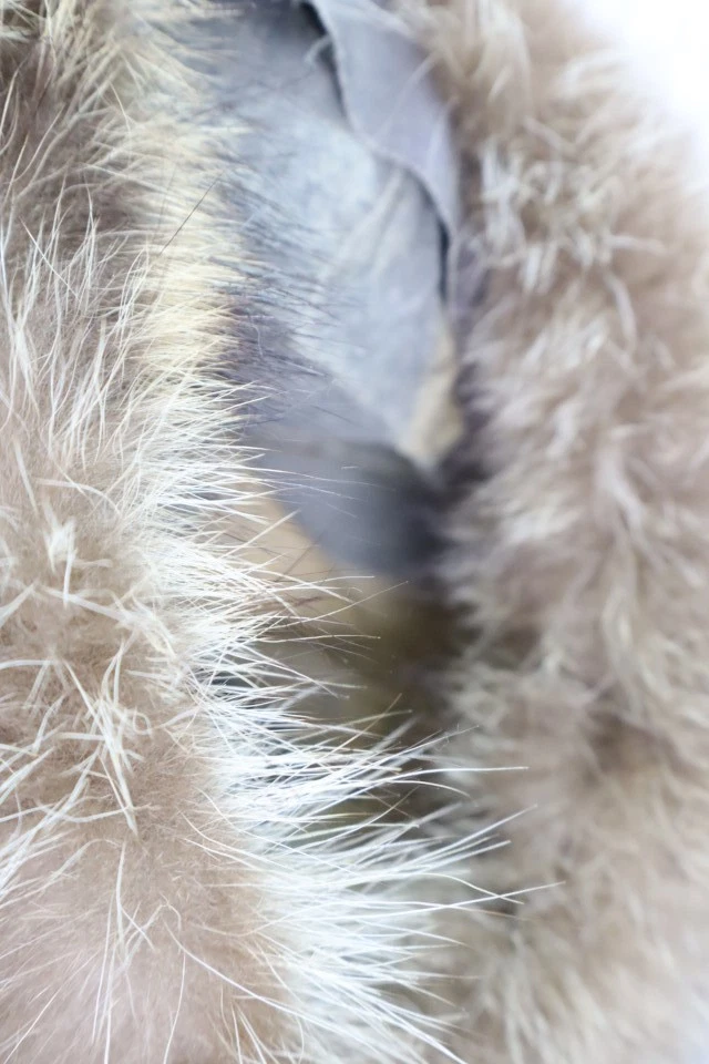 Women's Raccoon Fur Hat 22" SUPERB - Image 5
