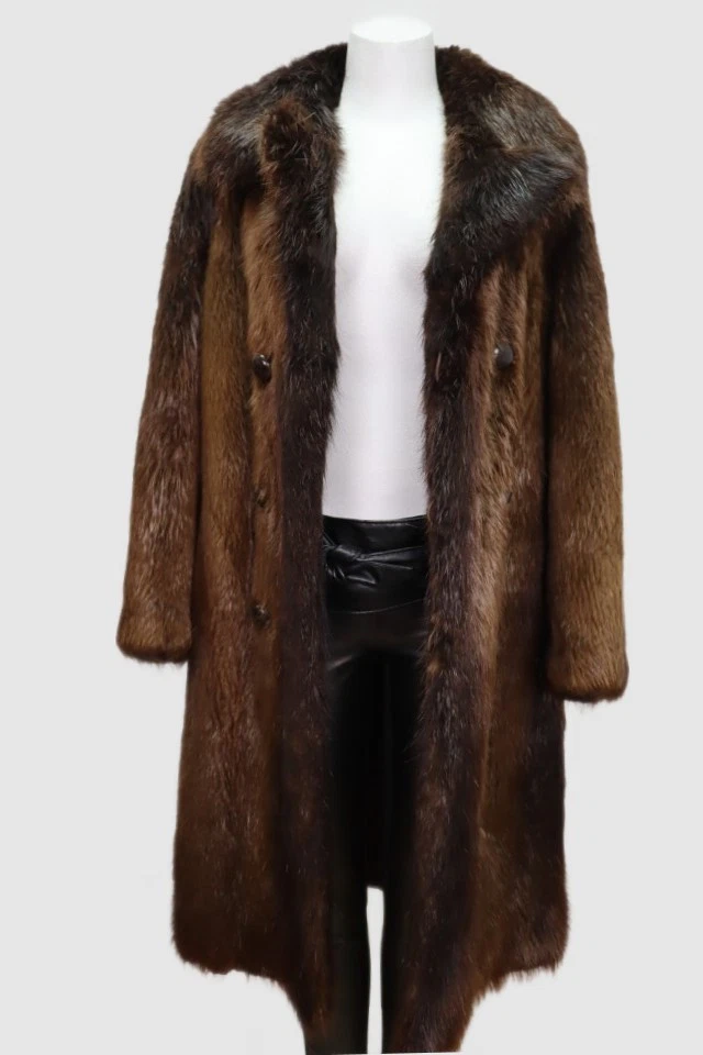 Men's Sz 40 Beaver Fur Jacket Coat MINT+ MEN Man - Image 2
