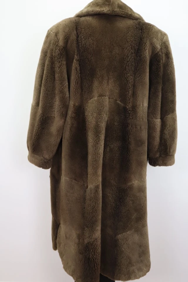 Women's Sheared Beaver Fur Coat Jacket Sz 8 MINT - Image 6