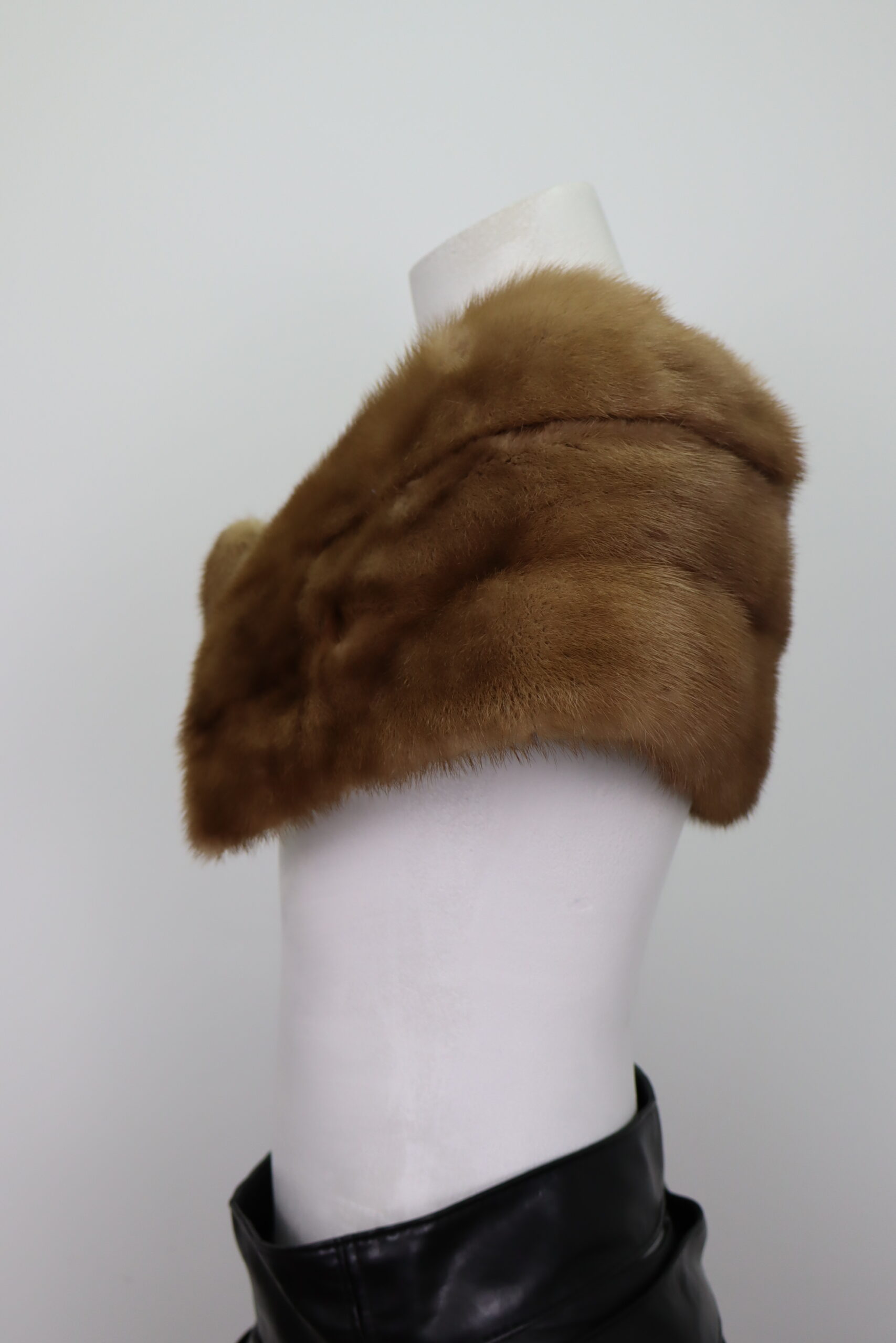 MINT+ Mink Fur Stole Wrap Cape Collar WEDDING - Image 4