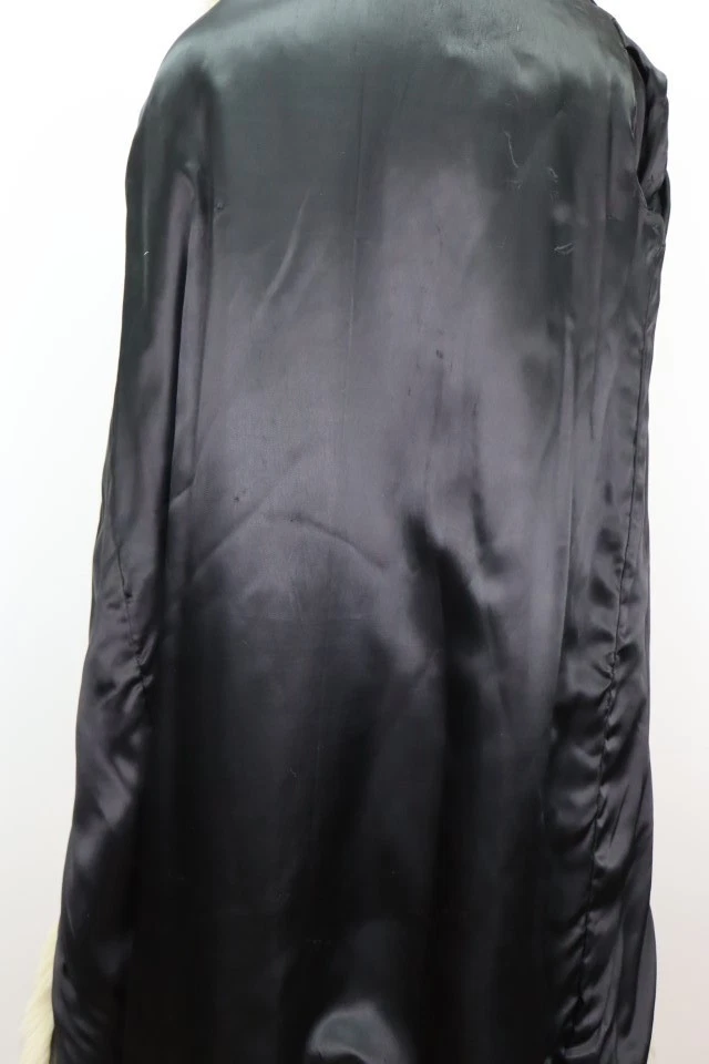 Women's Sz 6 Raccoon Fox Fur Coat VG - Image 6