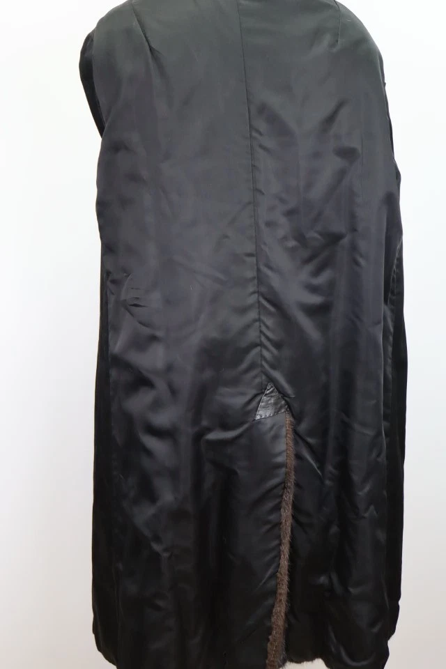 Men's Dark Ranch Mink Fur Coat SUPERB Sz 44 - Image 6