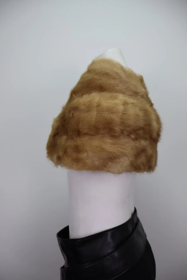 Women's MINT Mink Fur Stole Wrap Cape Collar SALE WEDDING Woman - Image 2