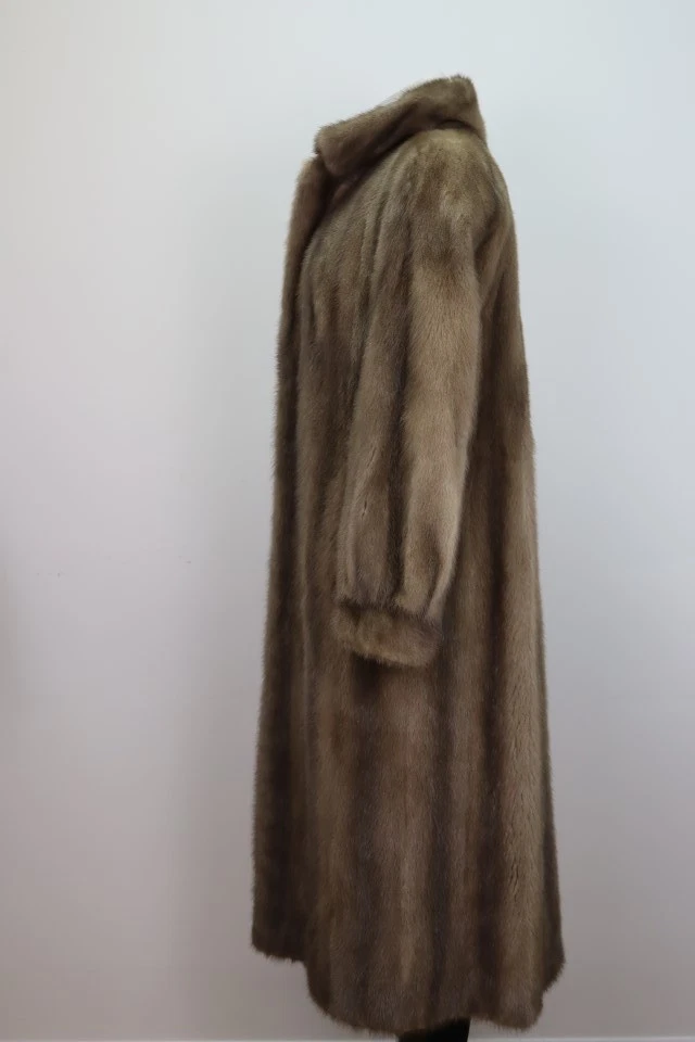 Women's Sz 6 Blue Iris Mink Fur Coat Jacket MINT+ Woman - Image 4