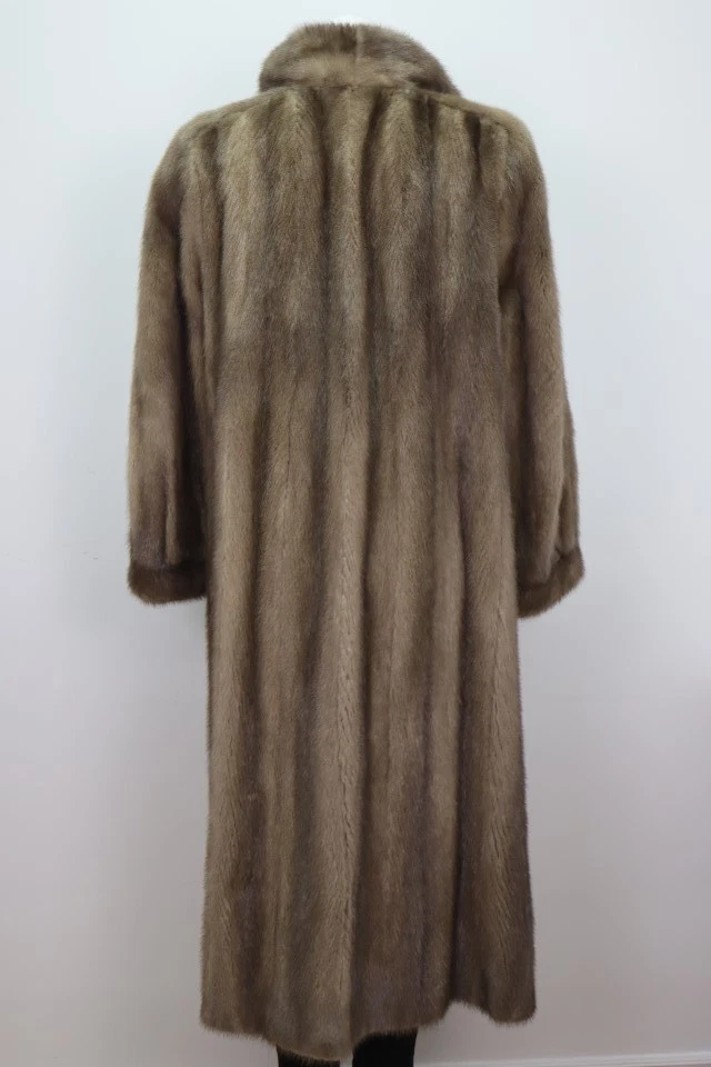 Women's Sz 6 Blue Iris Mink Fur Coat Jacket MINT+ Woman - Image 5