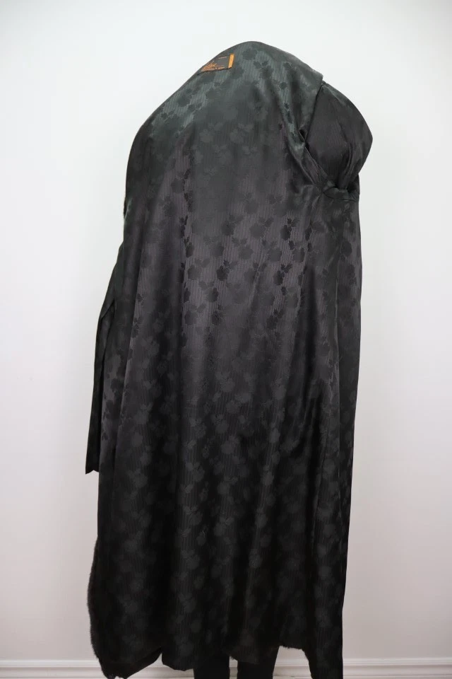 Women's Sz 8 Dark Ranch Mink Fox Fur Coat Jacket MINT+ Woman - Image 6