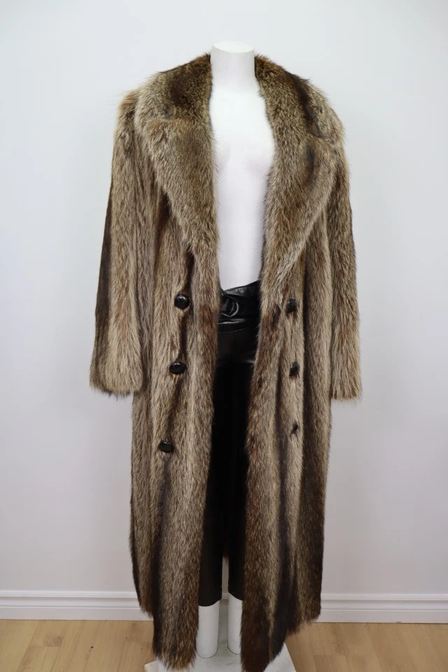 Men's Size 42/44 Raccoon Fur Coat MINT+ MEN Man - Image 2
