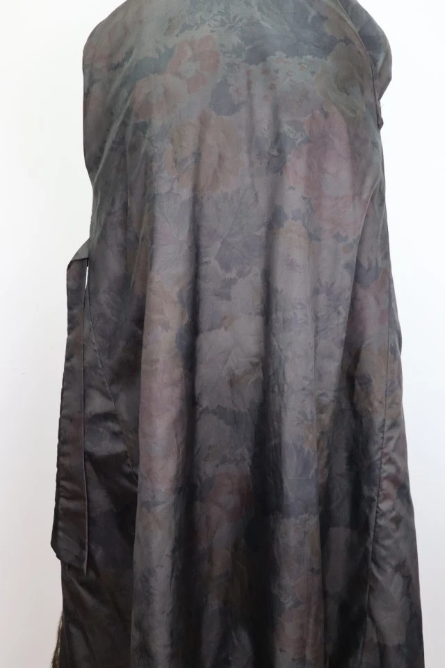 Women's Sz 10 Muskrat Fur Coat Jacket Silver Fox Fur MINT+ Woman - Image 6